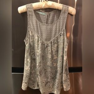 MAURICES Sleeveless Print Blouse Sz XS